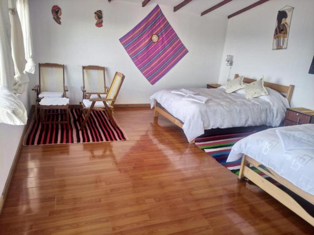 Hostal Inca Uma Comunidad Yumani Ngoại thất bức ảnh
