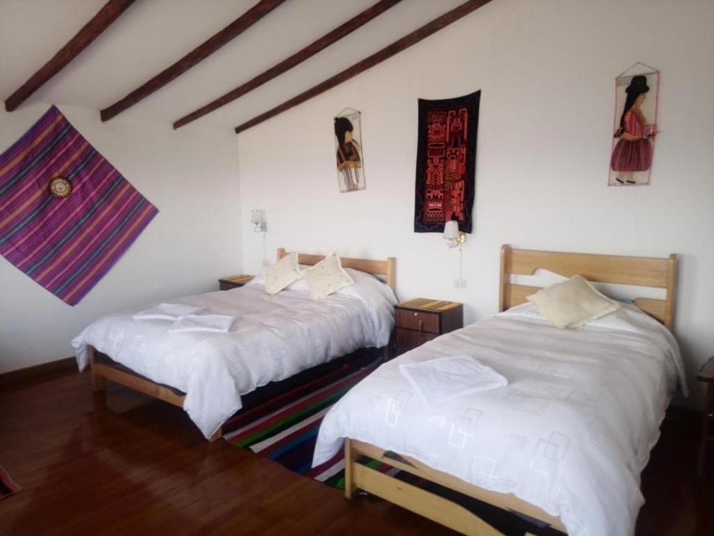 Hostal Inca Uma Comunidad Yumani Ngoại thất bức ảnh