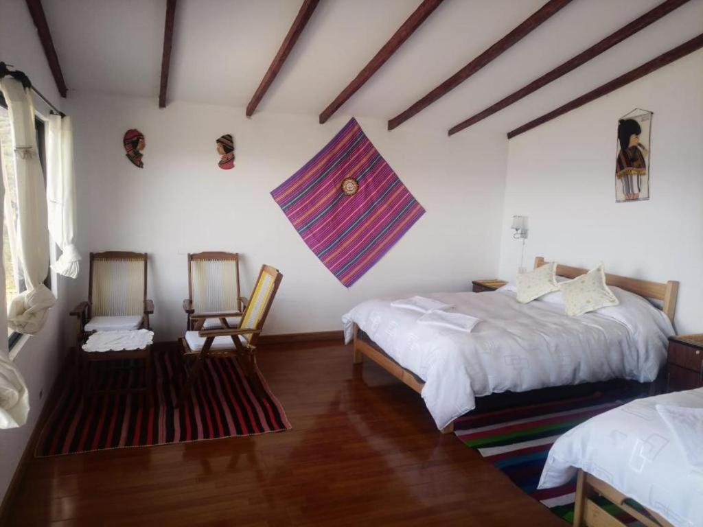 Hostal Inca Uma Comunidad Yumani Ngoại thất bức ảnh