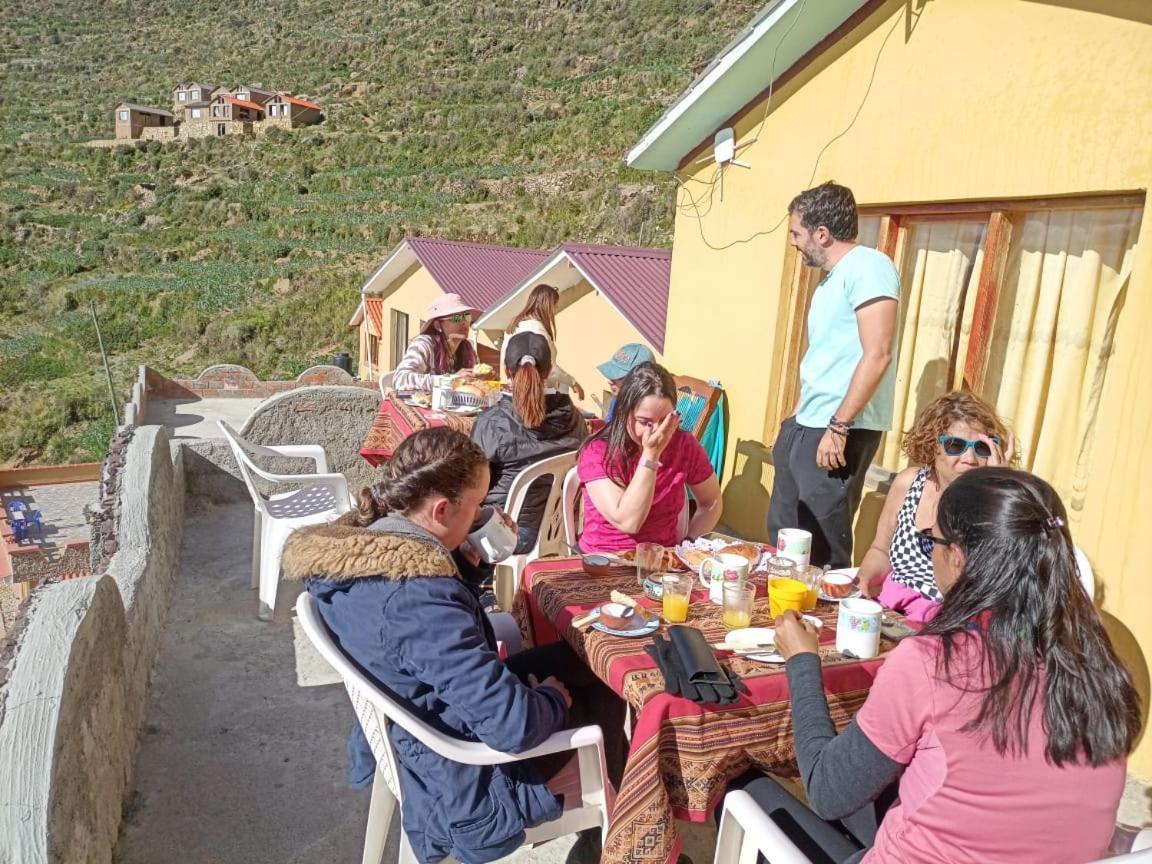 Hostal Inca Uma Comunidad Yumani Ngoại thất bức ảnh